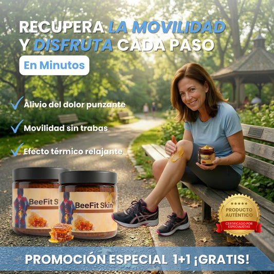 BeeFit Skin™ | DILE ADIÓS AL DOLOR Y LA RIGIDEZ Y VUELVE A VIVIR SIN LÍMITES EN SOLO 15 DÍAS