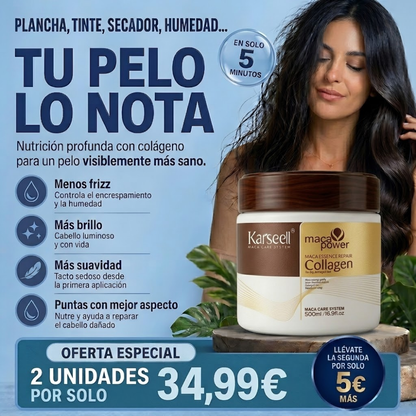 ZALKA COLLAGEN™ | Cabello más Suave, Brillante y Sin Frizz desde el primer uso