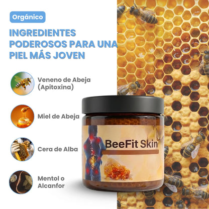 BeeFit Skin™ | LA CREMA QUE AYUDA A QUE TU PIEL LUZCA MÁS FIRME, SUAVE Y REJUVENECIDA DE FORMA NATURAL
