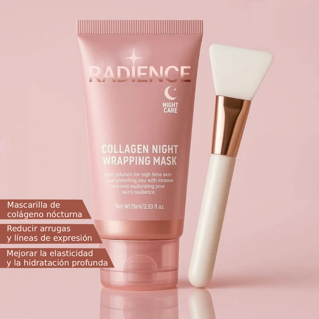 “Tu momento de Belleza, tu ritual”  Radience™ Mascarilla de Colágeno Luminoso.