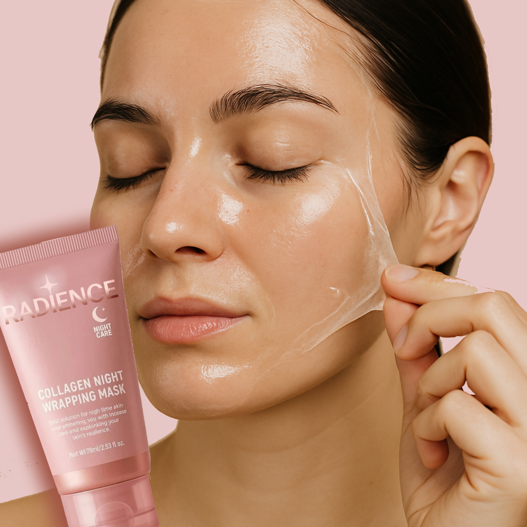 “Tu momento de Belleza, tu ritual”  Radience™ Mascarilla de Colágeno Luminoso.